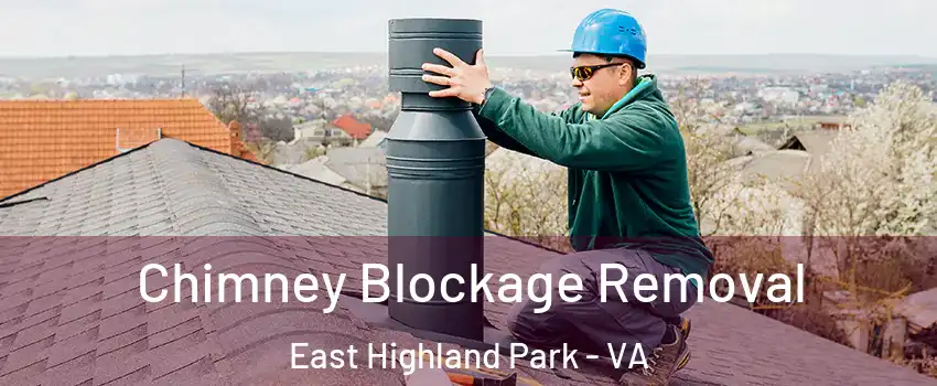  Chimney Blockage Removal East Highland Park - VA