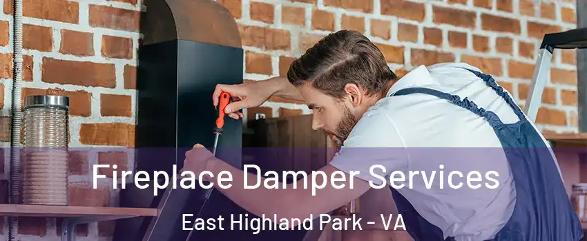  Fireplace Damper Services East Highland Park - VA