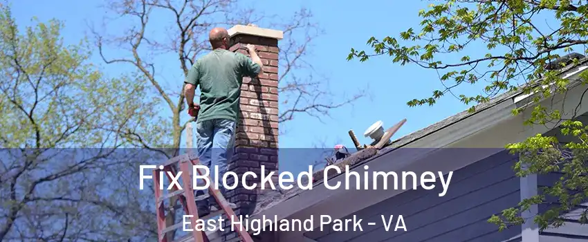  Fix Blocked Chimney East Highland Park - VA