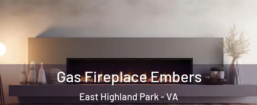  Gas Fireplace Embers East Highland Park - VA