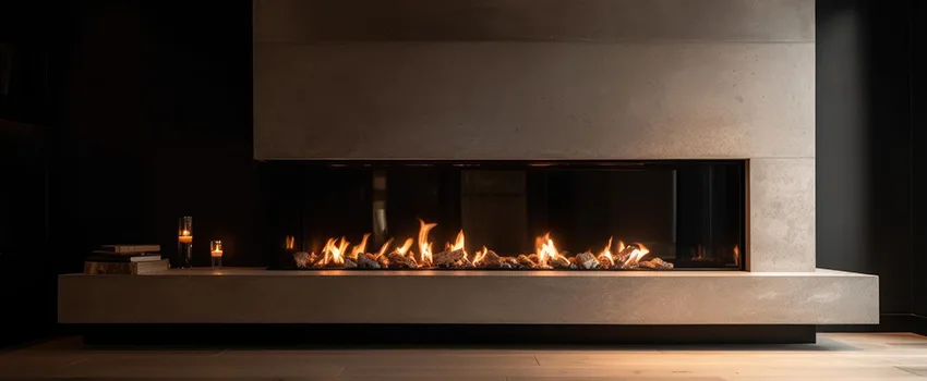 Gas Fireplace Ember Bed Design Services in East Highland Park, Virginia