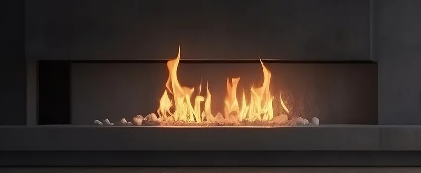 B-Vent Gas Fireplace Installation in East Highland Park, VA