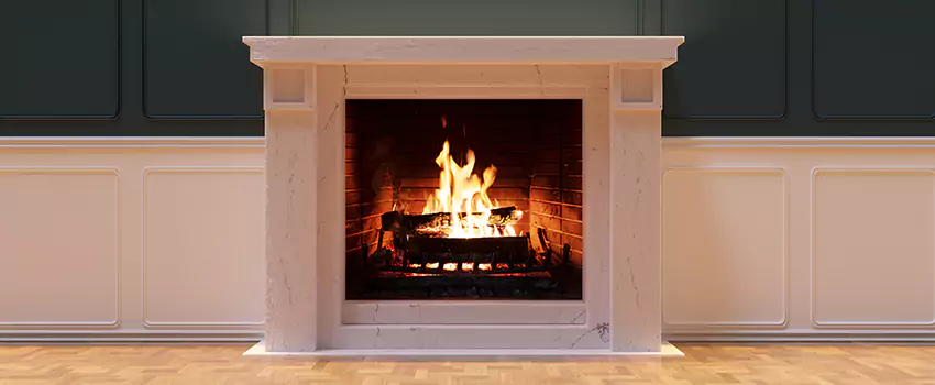 Open Flame Wood-Burning Fireplace Installation Services in East Highland Park, Virginia