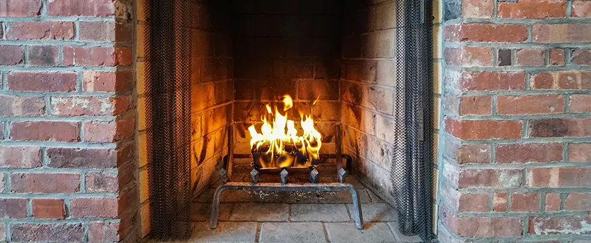 Repairing Damaged Fireplace Tiles in East Highland Park, Virginia