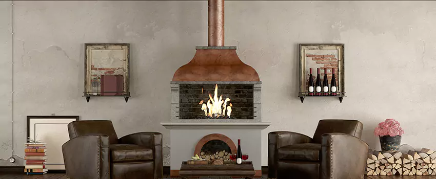 Thelin Hearth Products Providence Pellet Insert Fireplace Installation in East Highland Park, VA