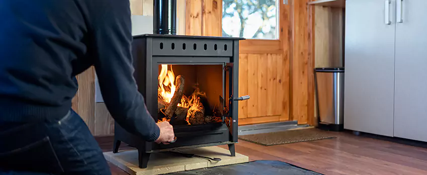 Open Hearth Wood Fireplace Installation in East Highland Park, VA