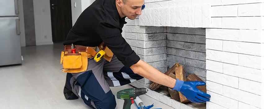 Fireplace Damaged Damper Frame Repair Services in East Highland Park, Virginia