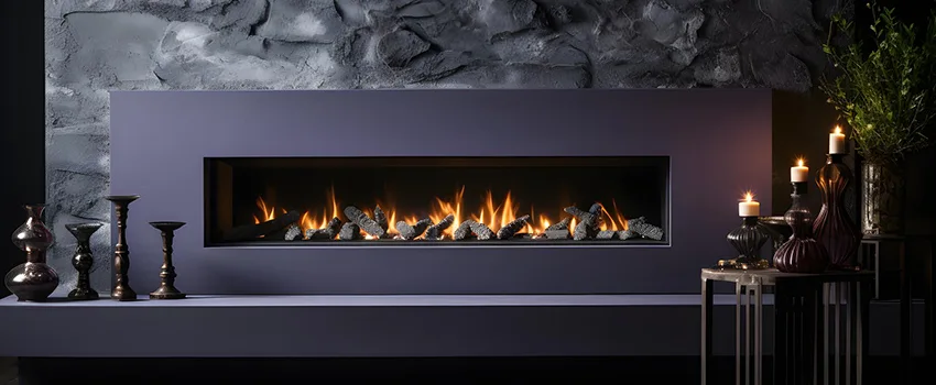 Ember Bed for Ventless Gas Fireplace in East Highland Park, VA