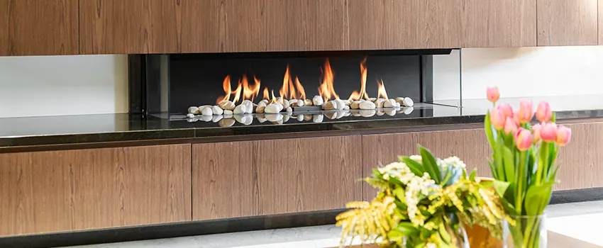 Double-height Fireplace Design Refurbishment in East Highland Park, Virginia