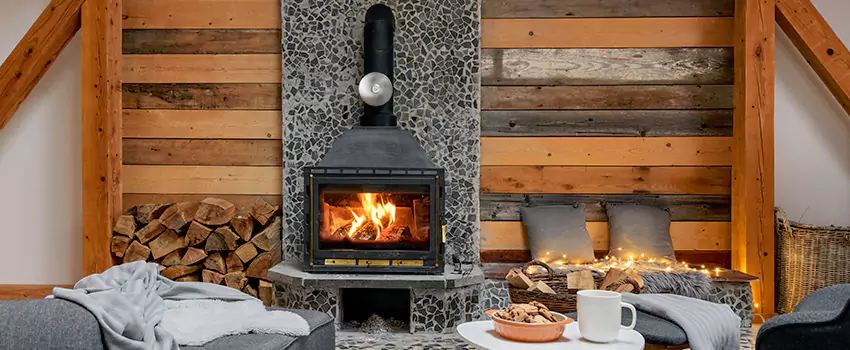 Thelin Hearth Products Direct Vent Gas Stove Fireplace Inspection in East Highland Park, Virginia