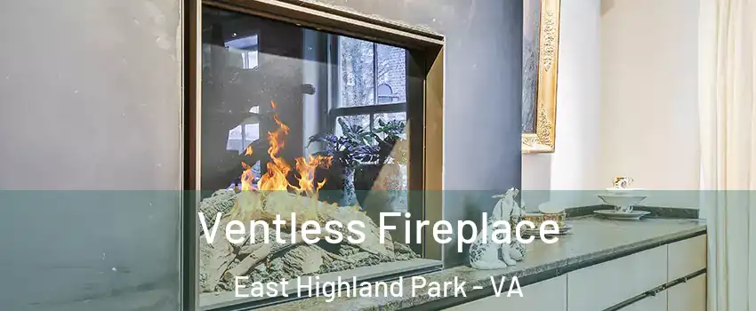  Ventless Fireplace East Highland Park - VA